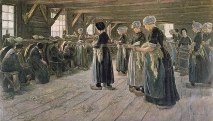 Atelier de filature à Laren, 1889